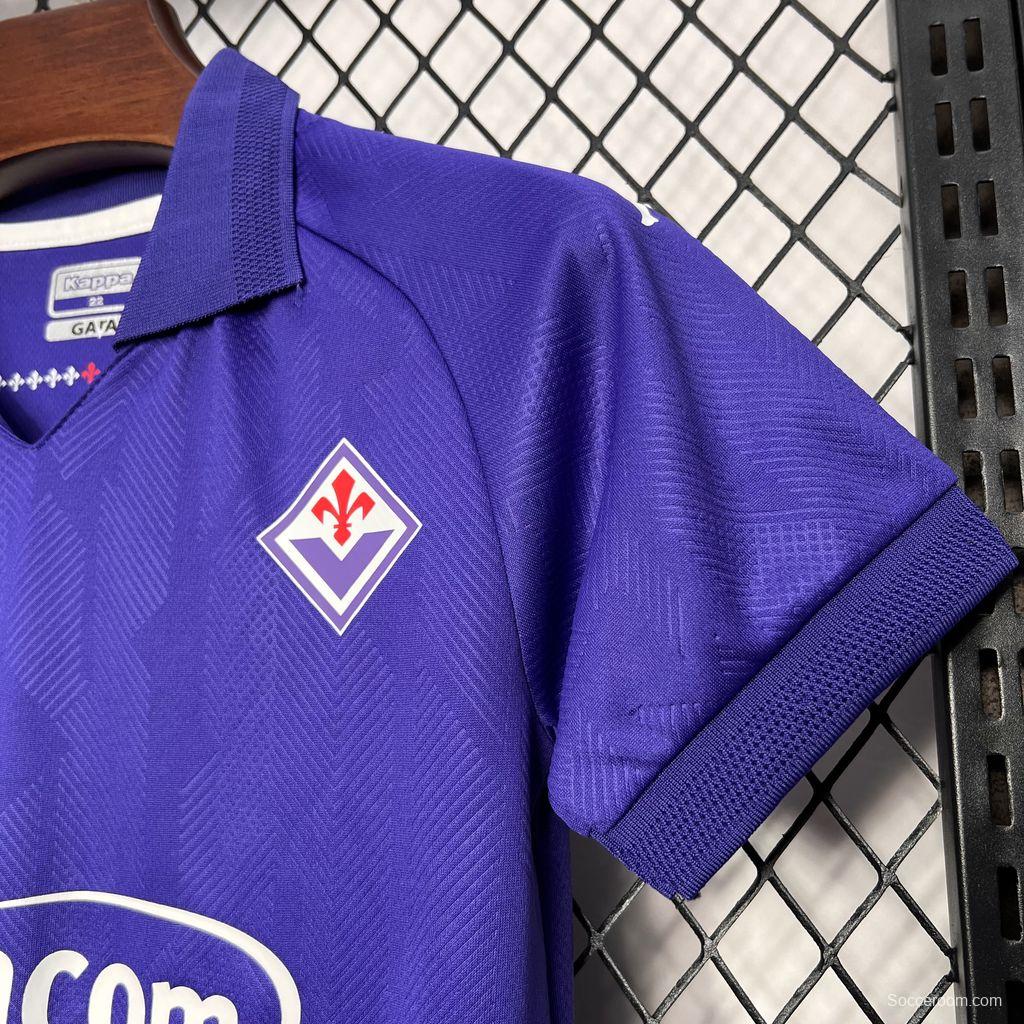 24/25 Kids Fiorentina Home Jersey