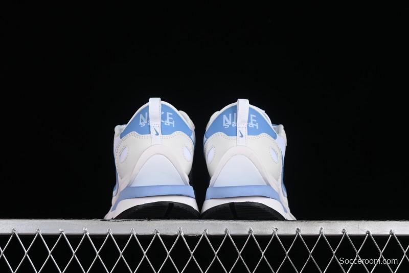 Nike Sacai VaporWaffle 3.0 Deconstructed Sneakers with Overlapping Swoosh and Double Tongue - DD1875-101