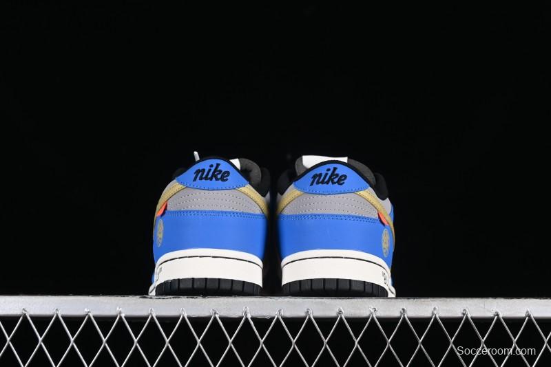 Nike SB Dunk Low Power Rangers Triceratops Colorway Low-Top Casual Skateboarding Shoes - ZZ1998-007