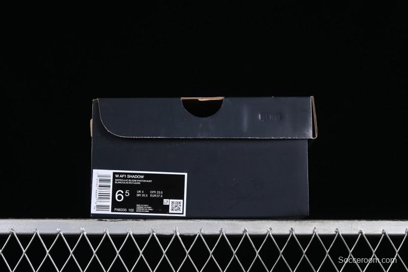 Nike Air Force 1 Shadow Lightweight Elevated Low-Top Casual Sneakers - FN6335-102