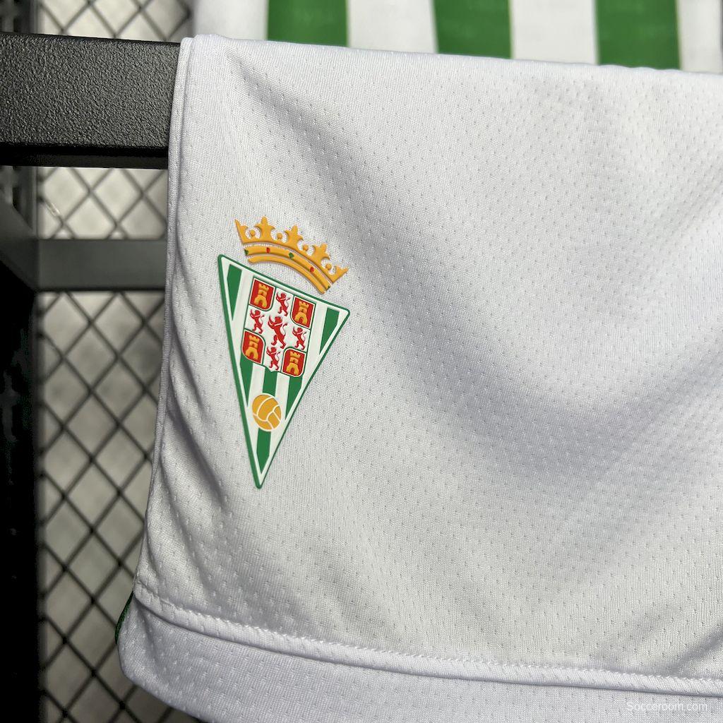 2024/25 Kids Cordoba CF Home Kit