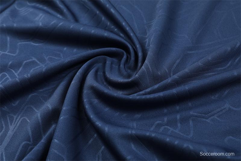 24/25 Manchester City Navy Half Zipper Jacket+Long Pants