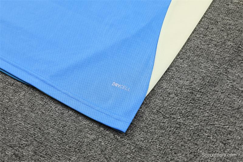 24/25 Manchester City Sky Blue Short Sleeve Jersey+Shorts