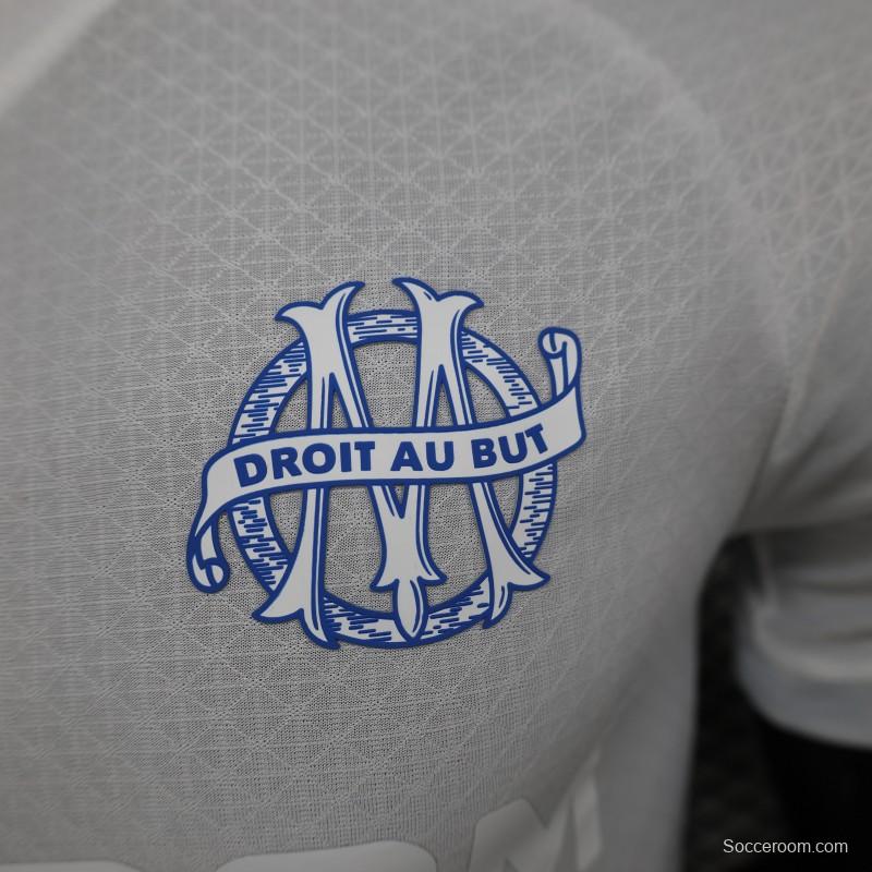 Player Version 24/25 Olympique Marseille 125th Anniversary White Jersey