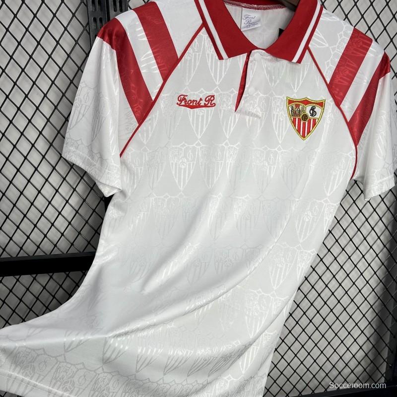 Retro 92/93 Sevilla FC Home Jersey