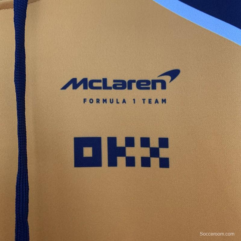 2025 F1 Formula Orange/Black Mclaren Hoodie