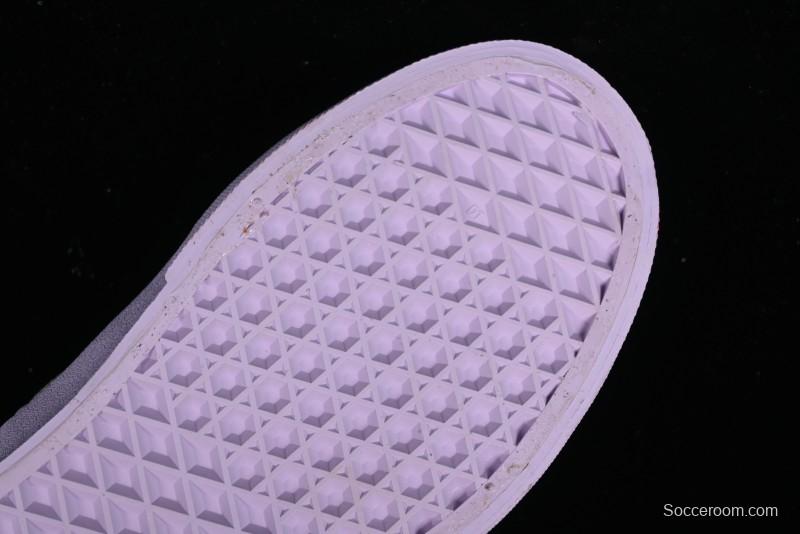 Vans Authentic White Purple Canvas Skate Shoes - VN0009PVCGX