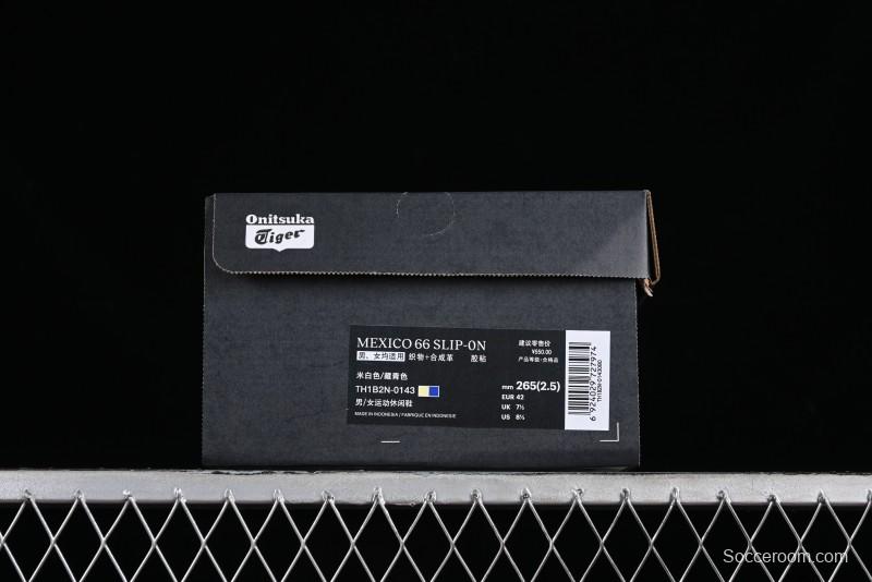 Onitsuka Tiger Mexico 66 Low-Top Canvas Casual Running Shoes - TH1B2N-0143