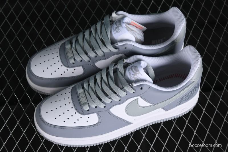 Nike Air Force 1 '07 Low Casual Sneakers with Full-Length Air Cushion - FJ4146-111