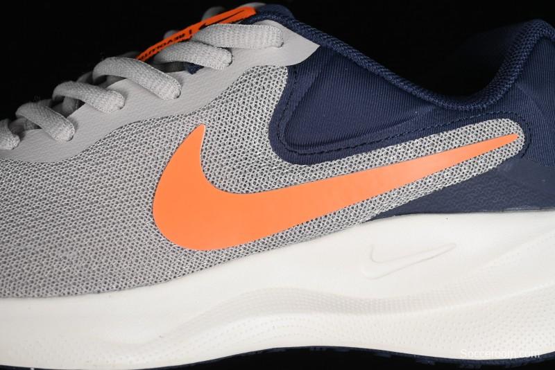 Nike Revolution 7 Wide Low-Top Running Shoes with Breathable Mesh and Durable Cushioning - FB2207-009