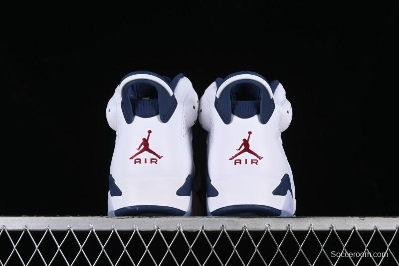 Nike Air Jordan 6 Retro "Olympic" Basketball Shoes - CT8529-164
