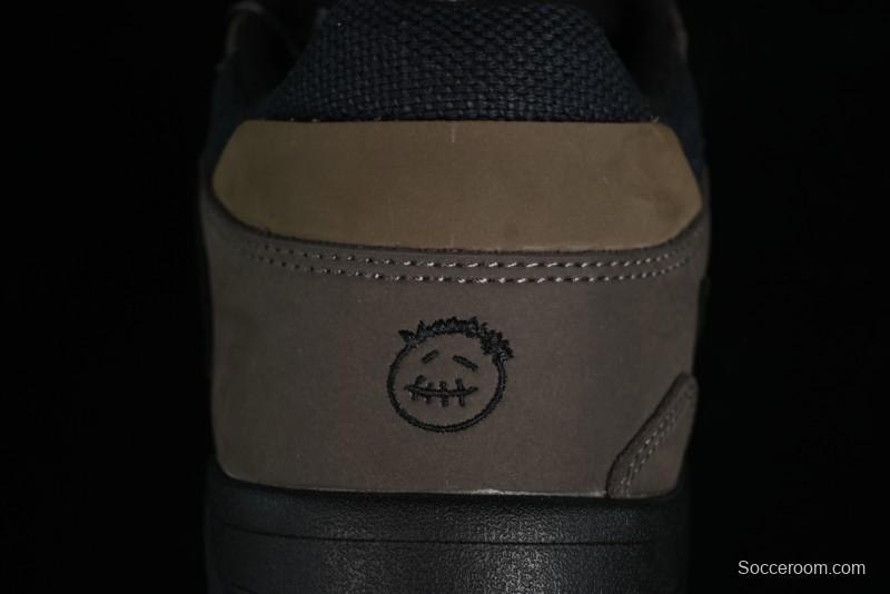 Nike Travis Scott x Jordan Cut The Check AJ1 Basketball Shoes with Velcro Design - FZ8117-200