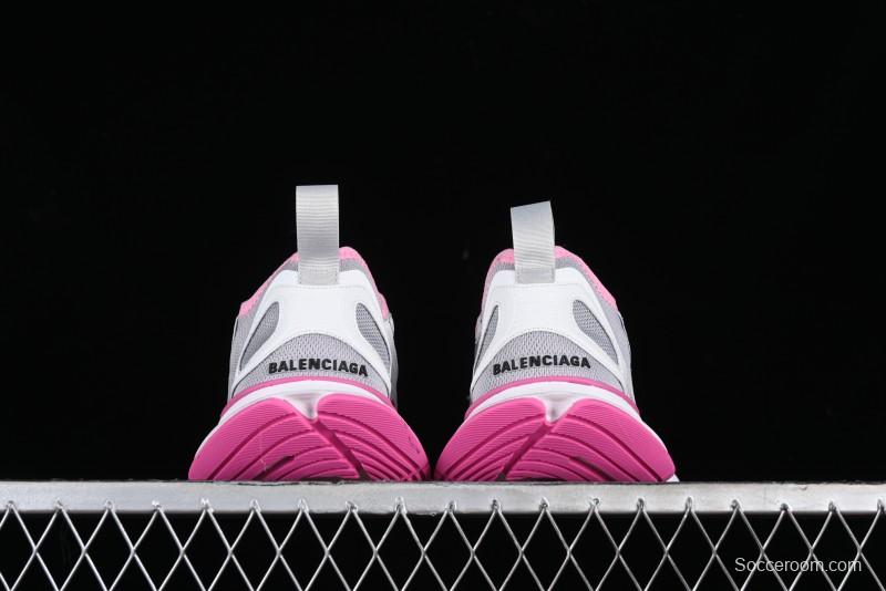 Balenciaga Circuit Lightweight Distressed Print Round-Toe Fashion Casual Shoes - WFLGY1950