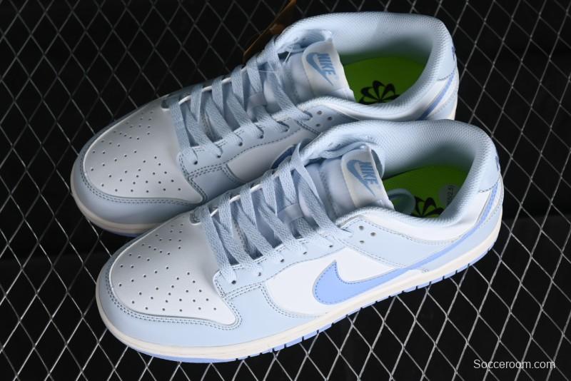 Nike Dunk Low SB Casual Sneakers in Blue Tint Colorway - DD1873-400
