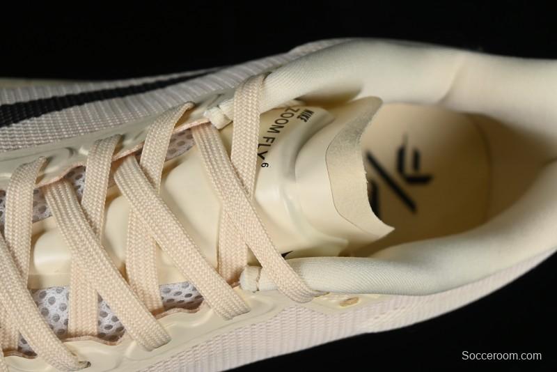 Nike Zoom Fly 6 Running Shoes with Flyknit and React Foam for Superior Elasticity and Lightweight Comfort - FN8455-101