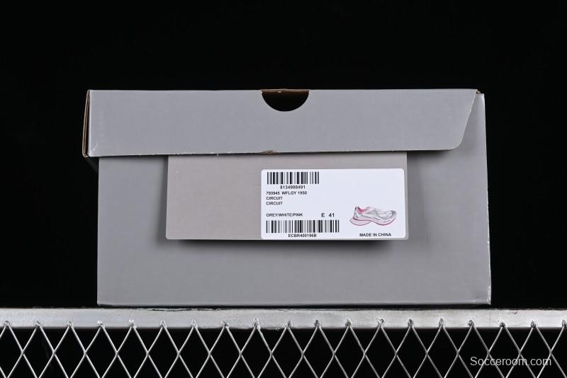 Balenciaga Circuit Lightweight Distressed Print Round-Toe Fashion Casual Shoes - WFLGY1950