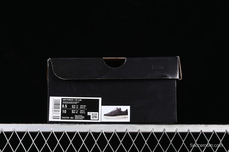 Nike Air Force 1 '07 Low Casual Sneakers with Full-Length Air Cushion - DV0794-001