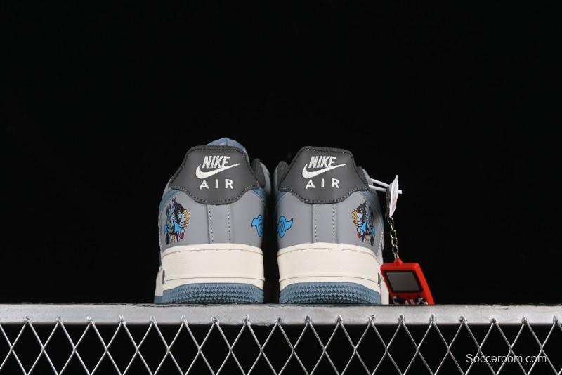 Nike Air Force 1'07 Low "Galuru" Digimon Themed Casual Sneakers - CJ0304-310