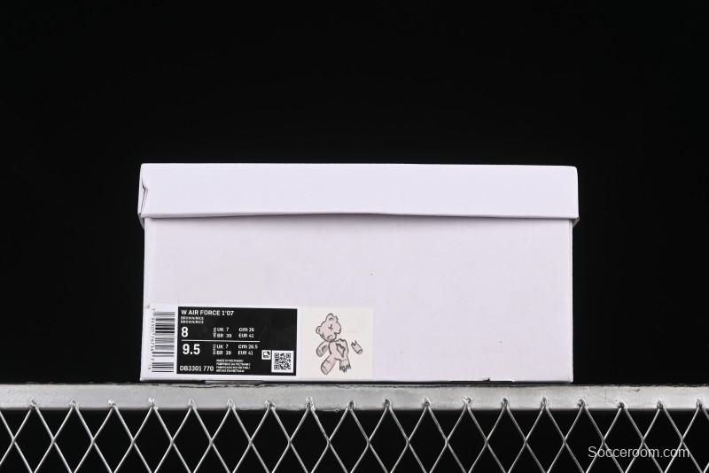 Nike Air Force 1 '07 Low Casual Sneakers with Assassination of Little Bear Anime Theme - DB3301-770