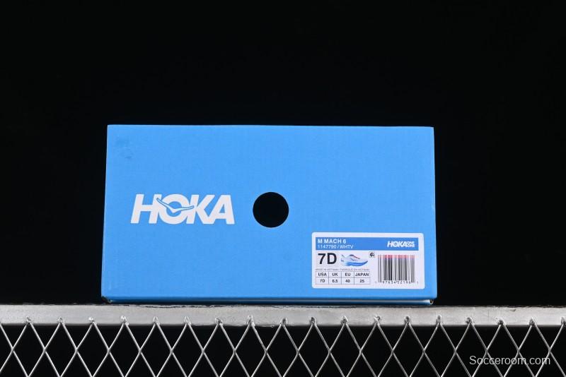 HOKA ONE ONE MACH 6 Next-Generation Flagship Racing Shoes with Carbon Plate Technology - 1147790 WHTV
