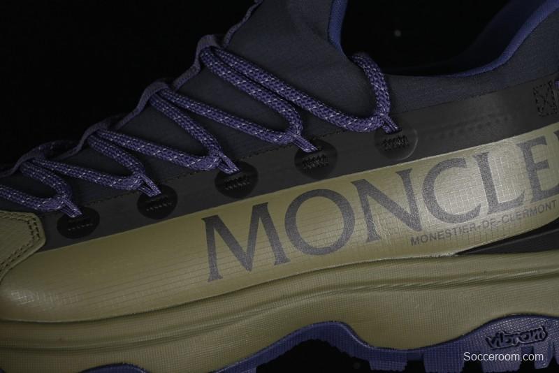 Moncler Trailgrip GTX Hiking Shoes with Cordura Nylon Gore-Tex Waterproof and Vibram Outsole - M00240M3457