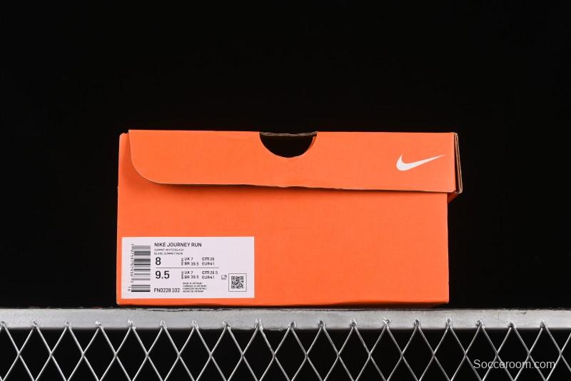 Nike Journey Run 2024 Low-Top Casual Running Shoes with Shock Absorption Anti-Slip and Wear-Resistant Design - FN0228-102