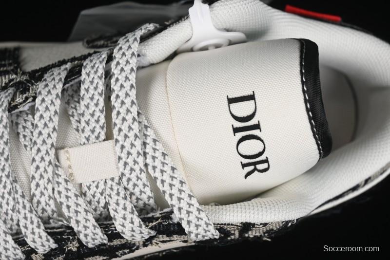 Nike Air Jordan 1 Low AJ1 Dior Collaboration - White Black Red Label Retro Basketball Shoes - SJ9950-036