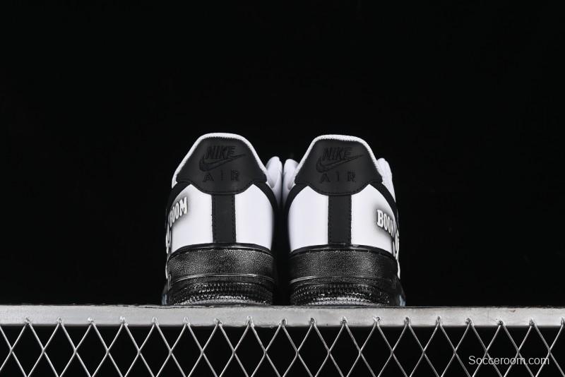 Nike Air Force 1 '07 Low Custom KAWS Bear Print Casual Sneakers - ZH0316-037