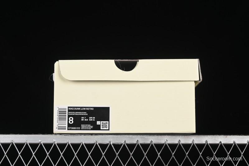 Nike SB Dunk Low Givenchy Collaboration - Gray Blue Red Double Swoosh Anniversary High-End Custom Low-Top Casual Sneakers - CF3688-033