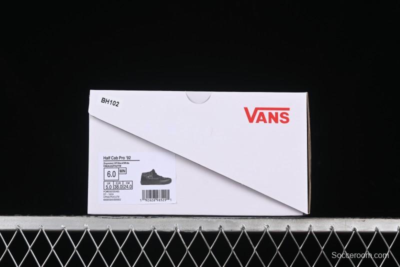 Vans Half Cab Pro 92 Retro Casual Skate Shoes - VN0A3QPH2YW