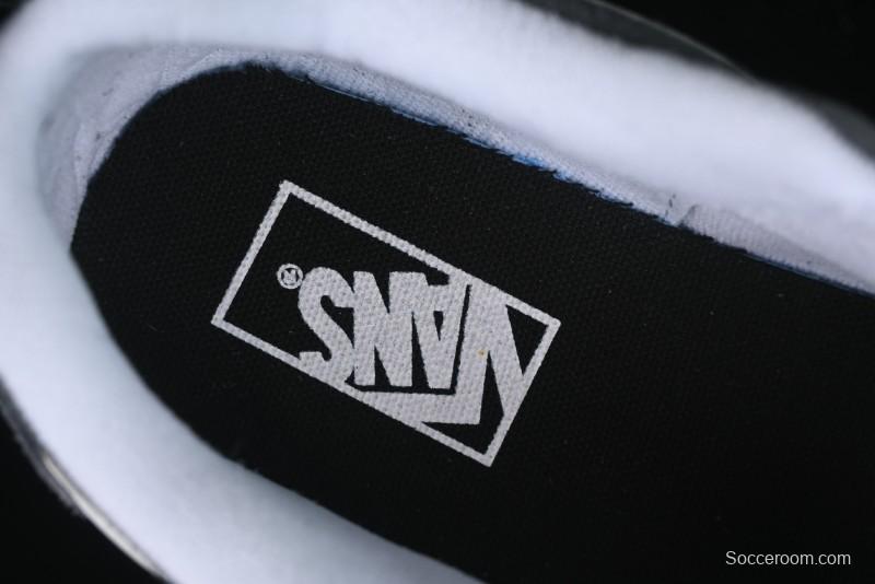 Vans Knu Skool Dark Grey Black Sole Versatile Casual Slip-Resistant Cushioned Platform Sneakers - VN000D22PWT