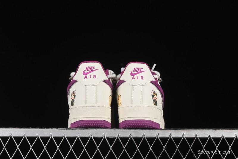 Nike Air Force 1 '07 Low x Capybara "Flute Blowing Boy" Casual Lace-Up Sneakers - LV0506-660