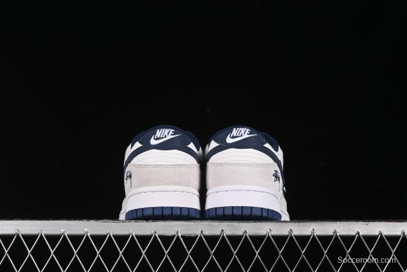 Nike SB Dunk Low Stussy Anniversary Edition Custom Low-Top Casual Skate Shoes - KK1888-003