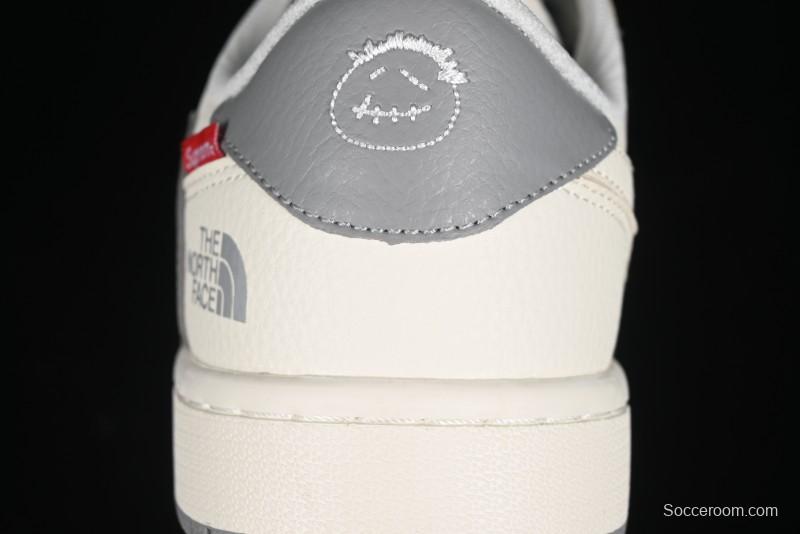 Nike Travis Scott x Fragment Design x Air Jordan 1 Low OG SP AJ1 Supreme North Face Collaboration - DIY1688-001