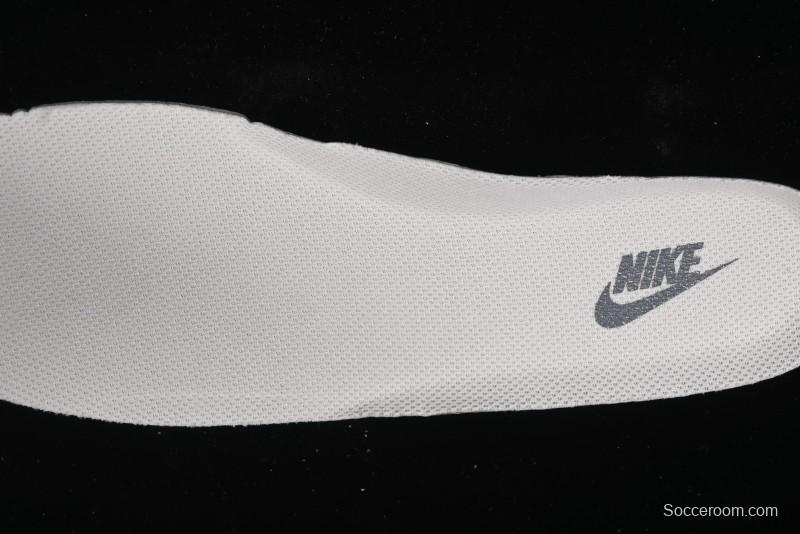 Nike Air Force 1 '07 Low Stussy Collaboration - Light Grey Double Swoosh Casual Sneakers - XZ6188-012