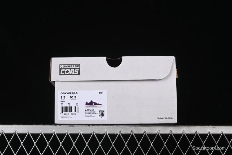 Converse One Star Pro Retro Skateboard Shoes in Purple - A08141C