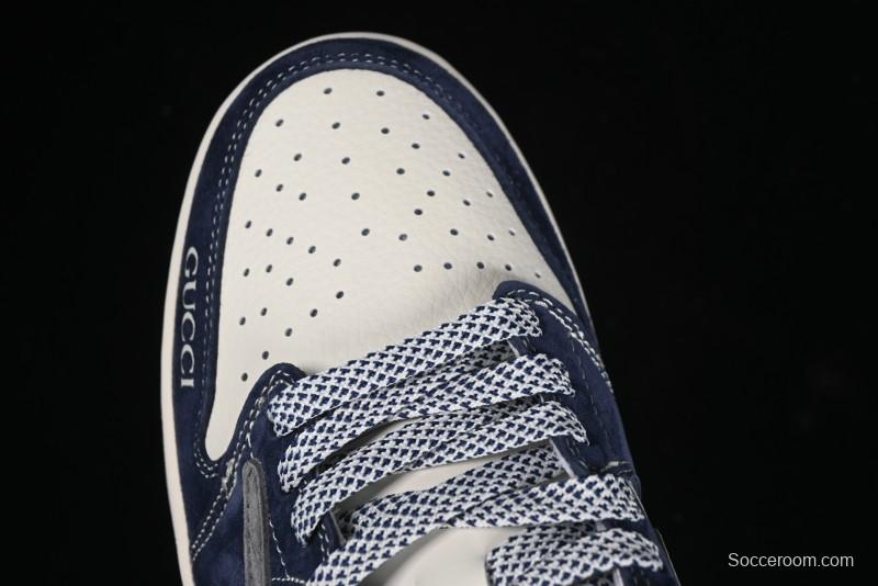 Nike Travis Scott x Fragment Design x Air Jordan 1 Low OG SP AJ1 Gucci Collaboration - XY2688-109