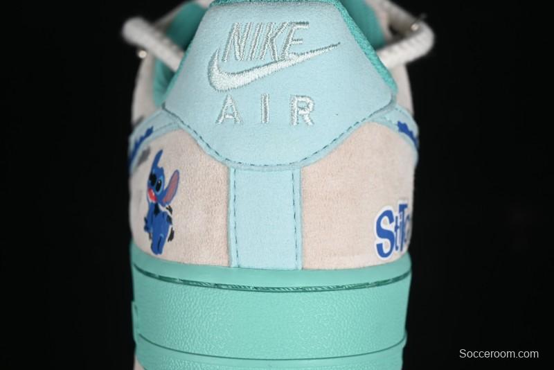 Nike Air Force 1 '07 Low x Stitch Casual Lace-Up Sneakers - DZ1328-222