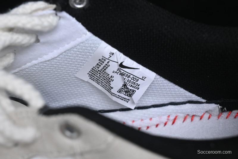 Nike Air Force 1 '07 Low Stussy Collaboration - AF1 Light Grey Red Tag Low-Top Casual Sneakers SJ6698-009