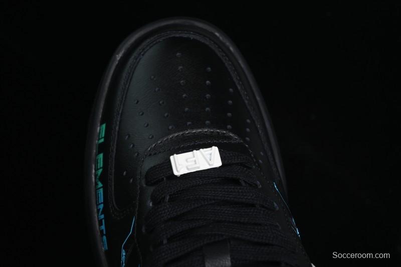 Nike Air Force 1 '07 Low Punk Future Cyberpunk Style Casual Sneakers - DV3464-011