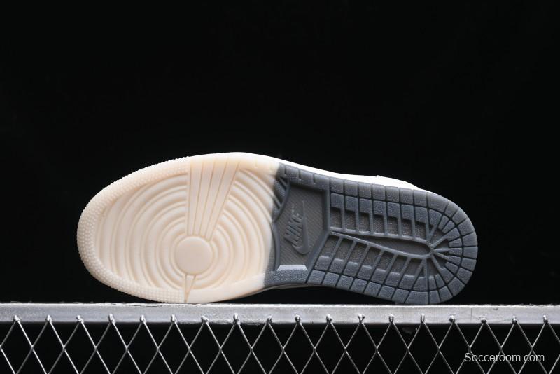 Nike Travis Scott x Fragment Design x Air Jordan 1 Low OG SP AJ1 Sup Collaboration - BB7518-001