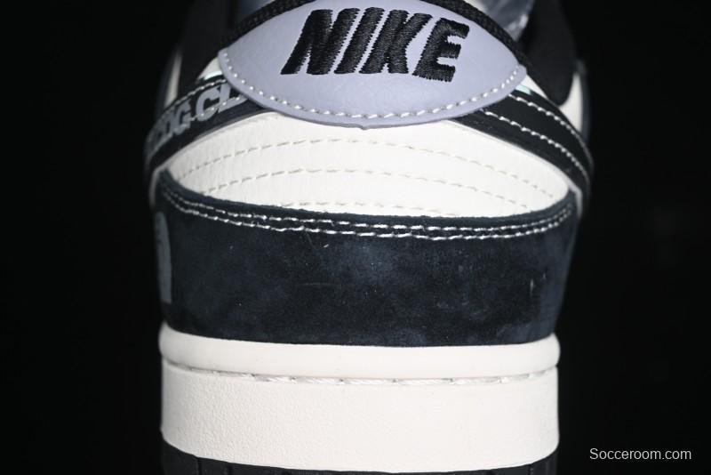 Nike SB Dunk Low The North Face Collaboration - EDG Print Anniversary Customized Low-Top Casual Sneakers - XS1086-005