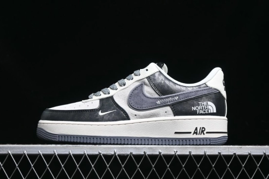 Nike Air Force 1 '07 Low The North Face Collaboration Jacket Black Casual Sneakers - DM6688-004