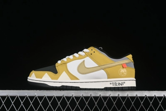 Nike SB Dunk Low Power Rangers Sabertooth Colorway Anniversary Custom Low-Top Casual Skate Shoes - ZZ1998-005