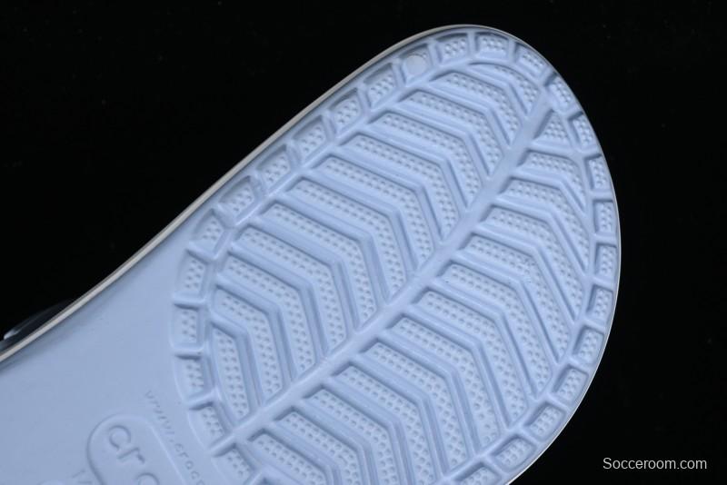 Crocs Crocband Platform Rainbow Comfortable Thick-Soled Clogs - B.D4