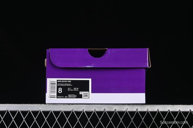 Nike SB Day One Low Top Casual Skate Shoes with Air Zoom Cushion - FN4210-400