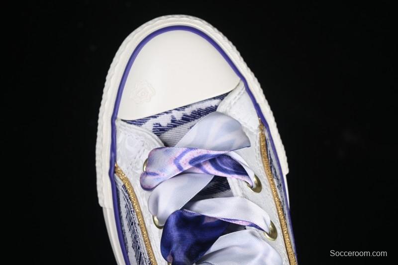 Converse 1970s CNY Year of the Snake Limited Edition High-Top Canvas Sneakers with Thick Sole - A13353C