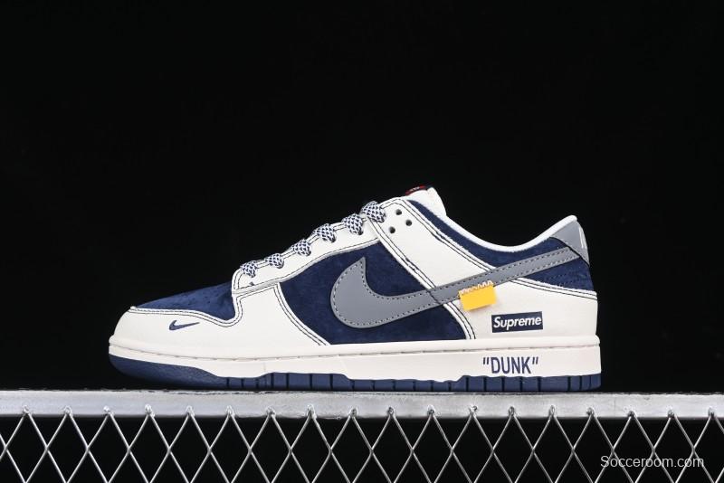 Nike SB Dunk Low Stussy Anniversary Edition Customized Low-Top Casual Sneakers - DM6868-035