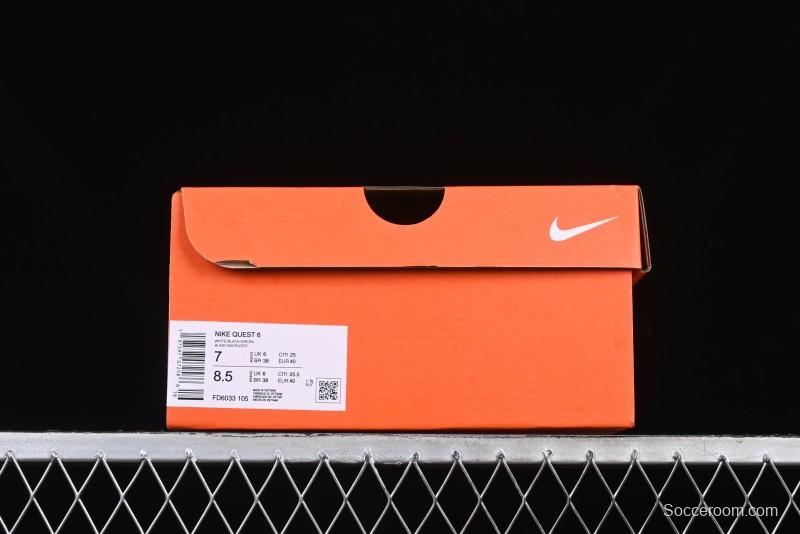 Nike Quest 6 Extreme Series Cushioned Lightweight Running Shoes - FD6033-105