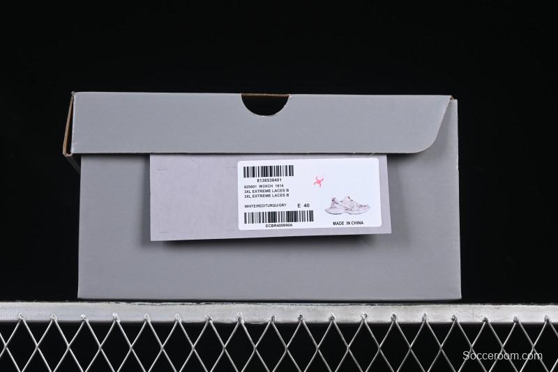 Balenciaga Phantom Sneaker 3XL Running Shoes with Transparent Heel Strap - W3XCH1614